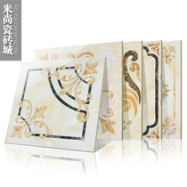 Foshan ceramic 800X800 full cast glaze mosaic floor tiles puzzle tile floor tiles living room tiles 600X600