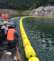 (factory direct sales)Special sewage blocking pontoons for river channels breeding mesh tubes swimming buoys blocking garbage cans