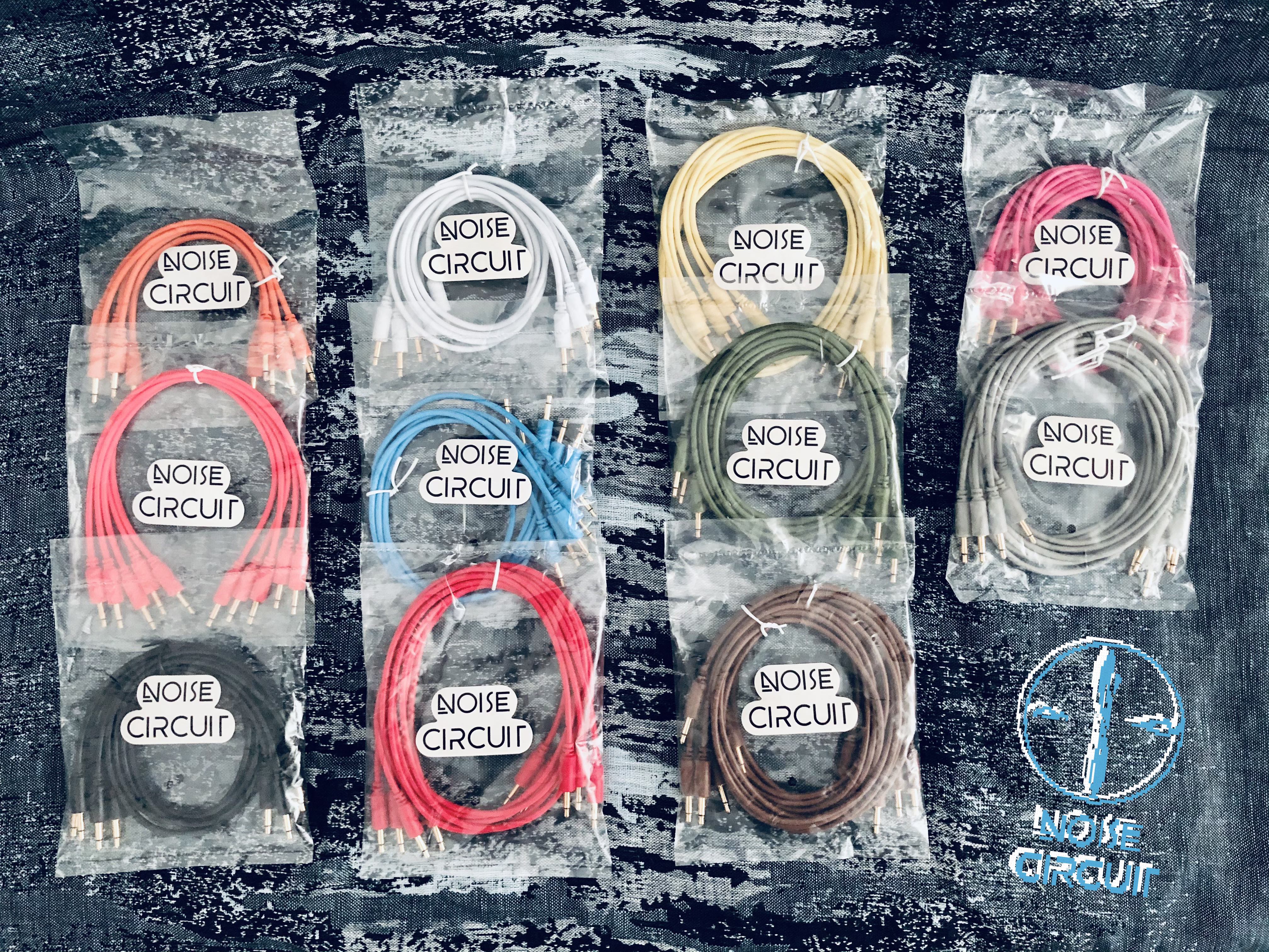 Eurorack Patch Cables 5 in one Packs Modular Synth Cables