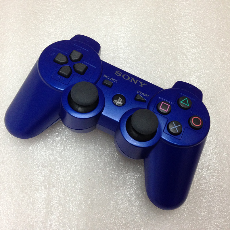 Tay cầm PS3 chính hãng Rung không dây rung sáu trục Xử lý Bluetooth - Người điều khiển trò chơi tay game bluetooth