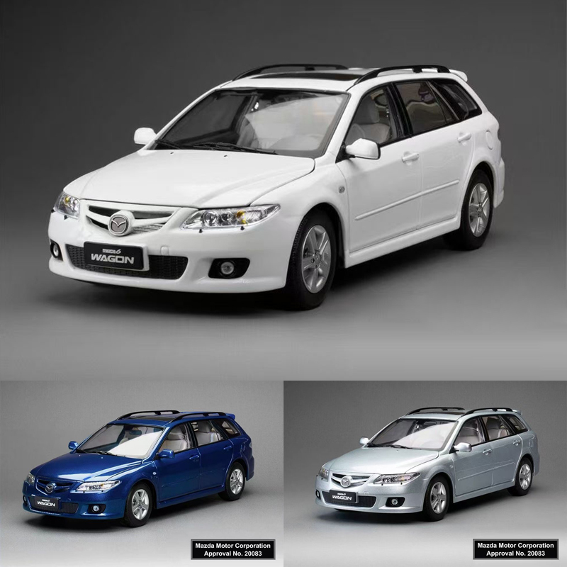 Yc Model 1:18 Mazda 6 Wagon Alloy Static Car Model Collectible Display Piece