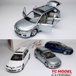 Yc Model 1:18 Mazda 6 Station Wagon Alloy Static Car Model Collectible Ornament