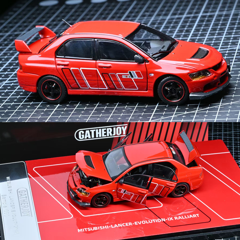 Gatherjoy 1/43 Mitsubishi Evo Ix Ralliart Alloy Full-Function Car Model Gatherjoy 1/43 Mitsubishi Evo Ix Ralliart Alloy Full-Function Car Model