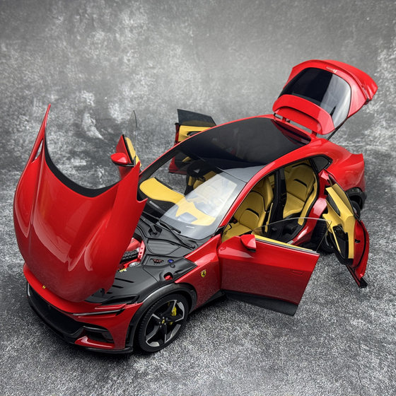 Bbr 1:18 Ferrari Purosangue Suv Off-Road Alloy Full-Function Car Model