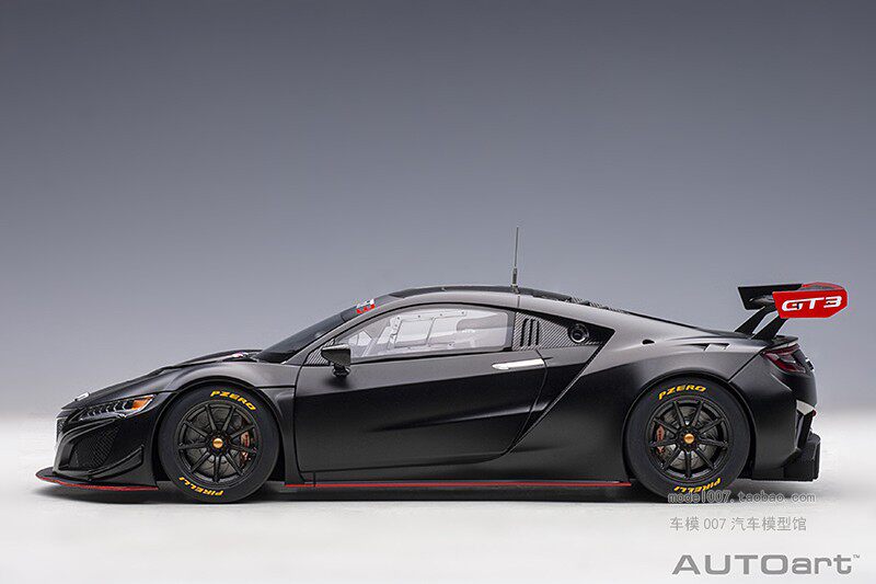 Модель машины autoart/奥拓 1/18 本田nsx honda nsx gt3 2018 汽车模型