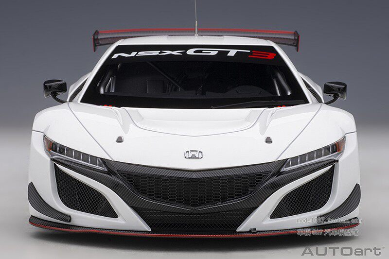 Модель машины autoart/奥拓 1/18 本田nsx honda nsx gt3 2018 汽车模型
