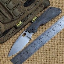  Decol medium tank SNG outdoor folding knife Titanium alloy folding knife Camping survival tool EDC small knife