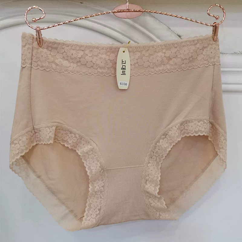 Lace thin breathable pants, plus size, high waist