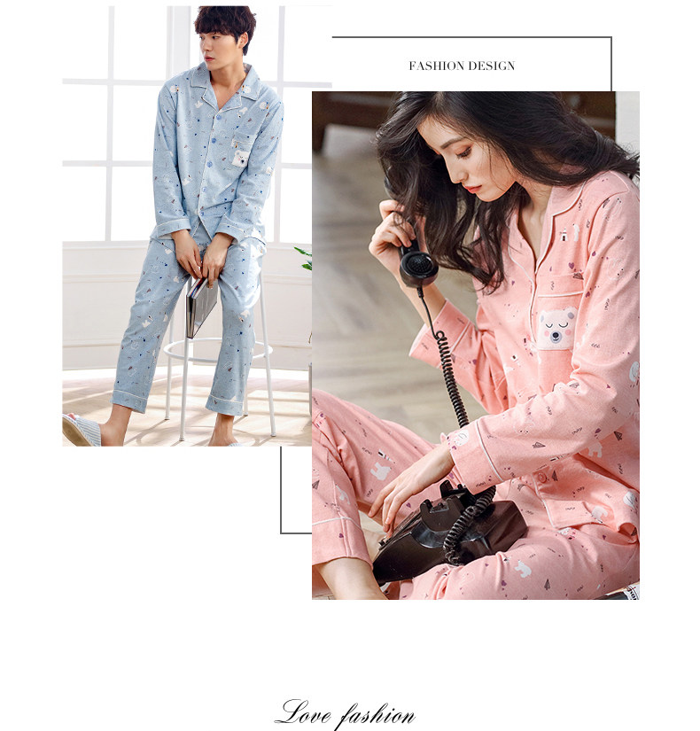 Pyjama mixte en Coton à manches longues - Ref 3004856 Image 20