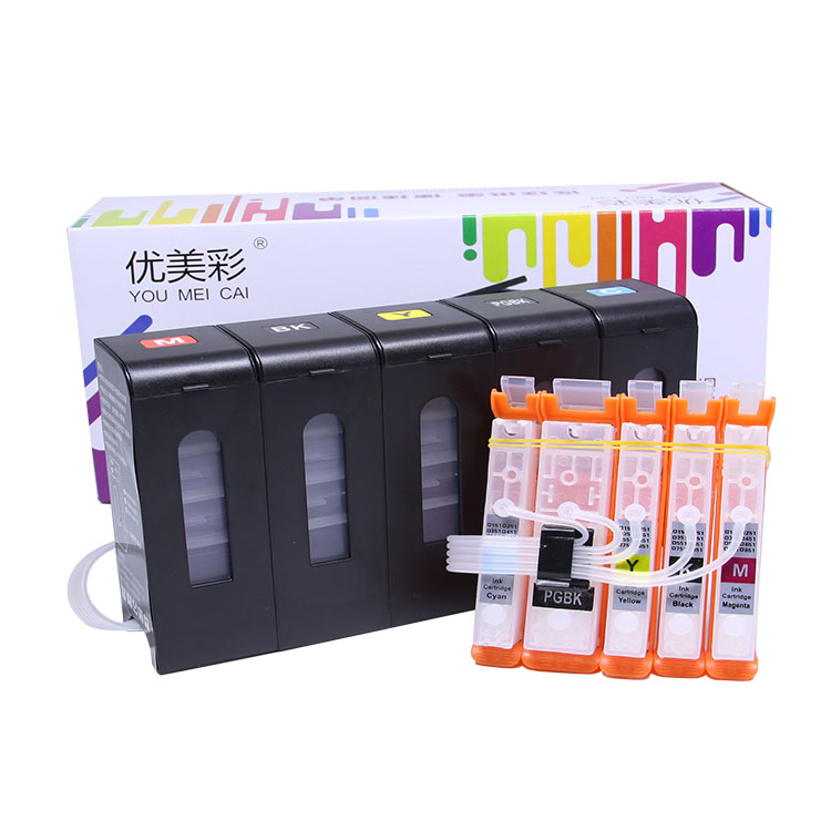 Áp dụng máy in Canon MG5780 6880 TS5080 6080 chống chảy ngược cung cấp hộp mực 870 871 - Phụ kiện máy in linh kiện máy fax
