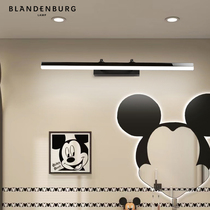 One-word long wall lamp Guangdong Zhongshan modern minimalist lamp retractable creative personality led bathroom mirror cabinet lamp