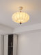 Pumpkin Solid Wood Chandelier, French Mid-Century Style, High-End Atmosphere Room Lamp, 2026 New Creative Design Bedroom Lamp