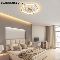 Nordic ultra-thin ceiling lamp led modern simple creative light luxury home flower study lighting Bedroom net red light