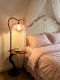 French-Style 2026 Vintage Petal Floor Lamp, New Designer Model for Living Room Sofa, Integrated Bedroom Ambient Light