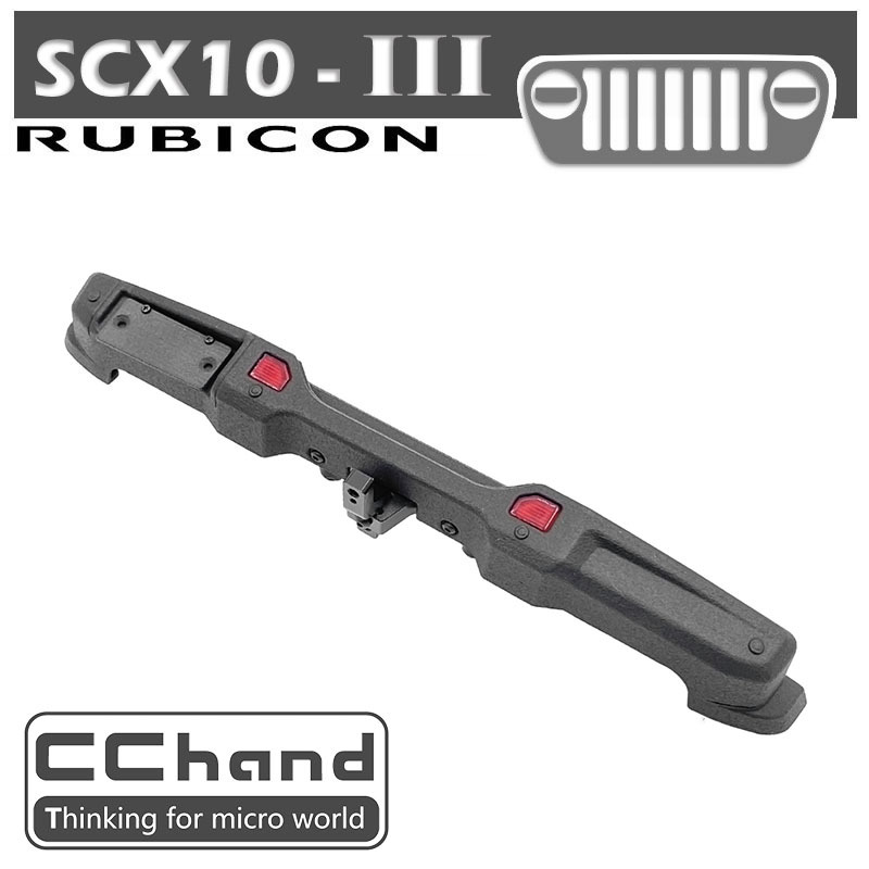 Axial Scx10 Iii Third Generation Jeep “Rubicon” Composite Rear Bumper