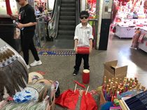 12CM Childrens Waist Drum Kindergarten School Bull - skin Drum Musical Instrument Yang Dance Drum Quality Assurance