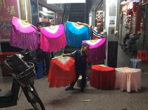 Dance fan dance fan fan fan 11 inches polished fan double - faced dance fan