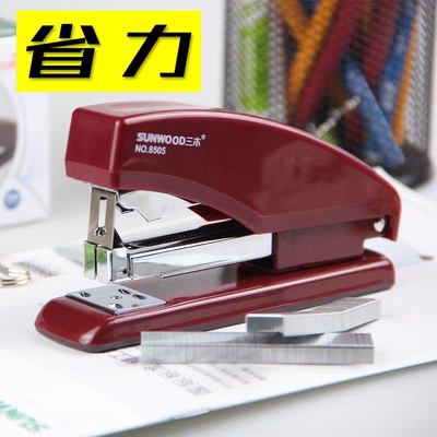 Санму, спасающий труд, Stapler 8505 настольный офис Переплет 20 страниц бумаги за один раз, используя 24/6 и 26/6 Stapler