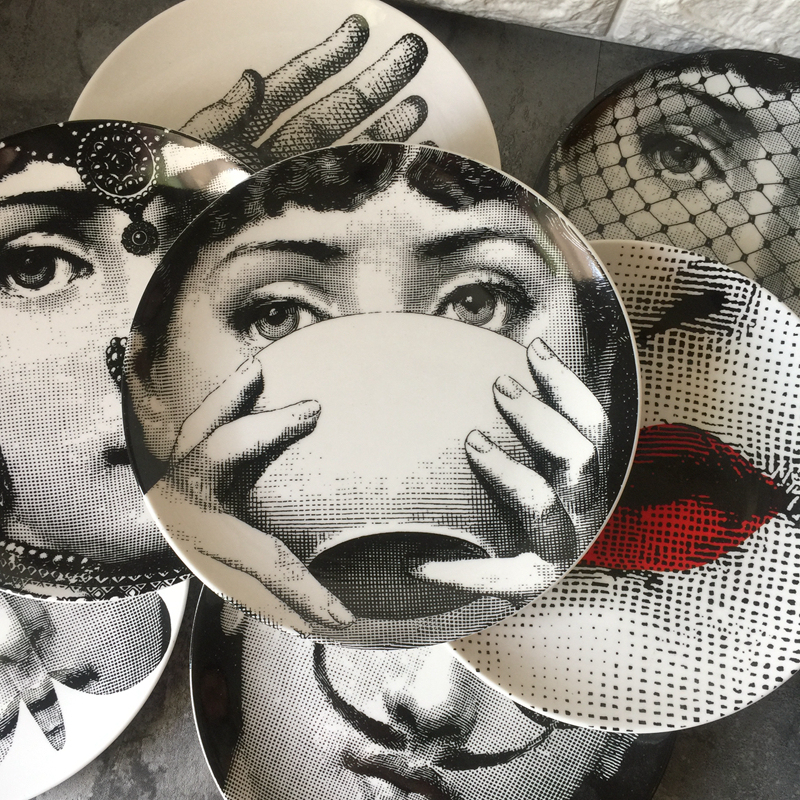 Export Gothic Queen Series Ceramic Art Decorative Hanging Plate Dinner Plate Living Room Dining Room Wall Decoration Ornament Plate