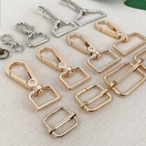 Hook buckle lip Japanese word three-gear buckle shackle hanging buckle bag wrap accessories accessories metal backpacker Lobster Activity