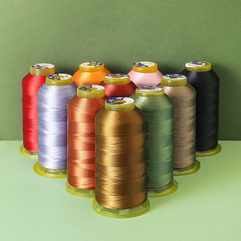 3-strand polyester fiber high strength thread Pagoda thread Sewing thread Garment thread Industrial household sewing machine thread Cuff line Nylon thread