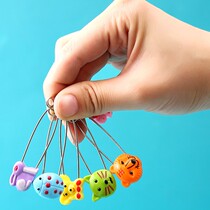 Clothes Trim Accessories Neckline Insignia Badge Brooch Creative Cartoon Nursery School Safety Pins Big Lock Pin Fixed Suits