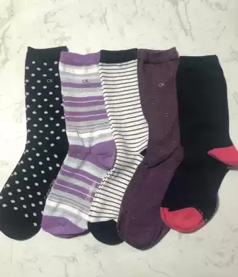 T4 Women's Mid-tube Cotton Socks 5 pairs 