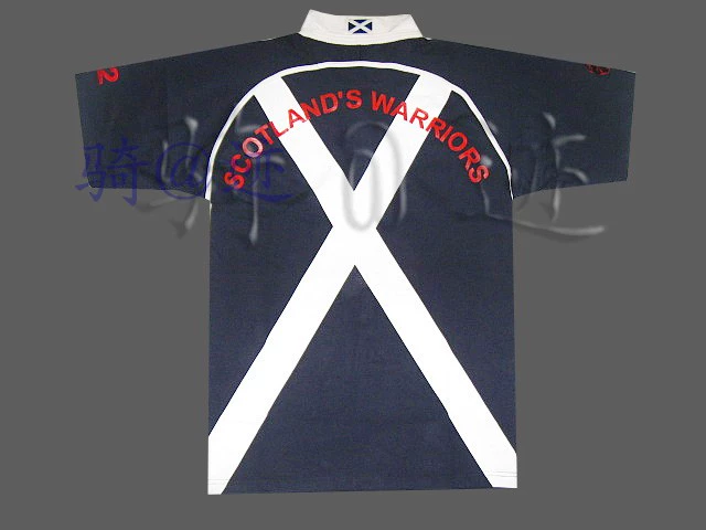 Playmore Canterbury rugby jersey Quần áo bóng bầu dục Scotland của Anh POLO siêu dày - bóng bầu dục