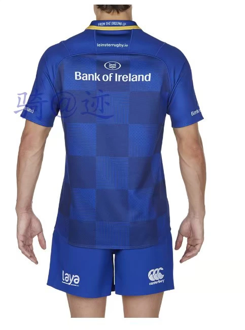 Leinster2018Canterbury rugby Jersey rugby tay áo ngắn - bóng bầu dục