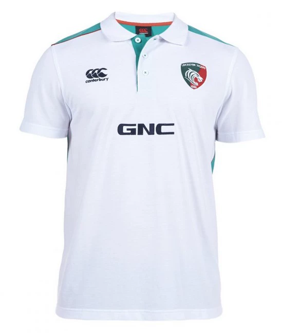 Canterbury bóng bầu dục rugby LEICESTER TIGERS COTTON TRAINING POLO