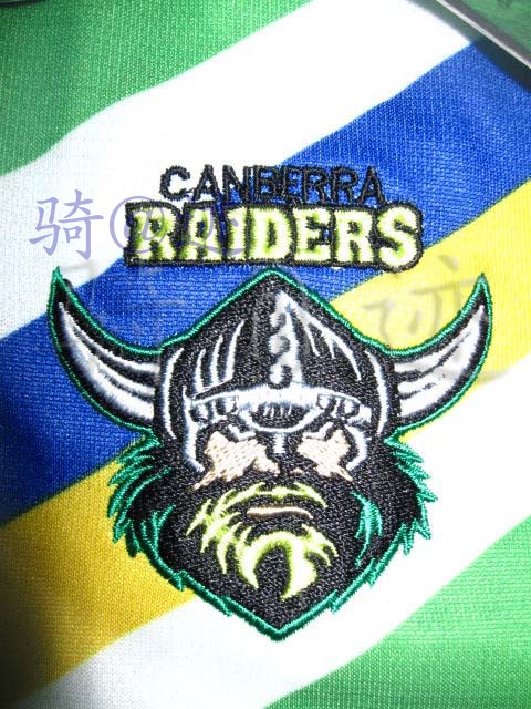 Canterbury isc NRL CANBERRA RAIDERS Bộ đồ bóng bầu dục dày Quả bóng bầu dục