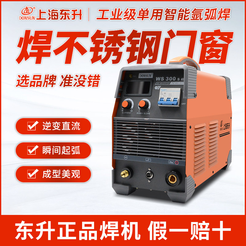 Shanghai Dongsheng Impulse Argon Arc Welding Machine 220V Home Small WS-250 200300 stainless steel electric welding dual-use
