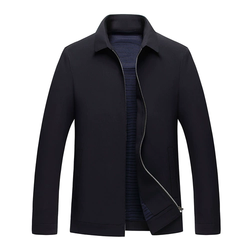 Демисезонная мужская куртка для отдыха, для среднего возраста