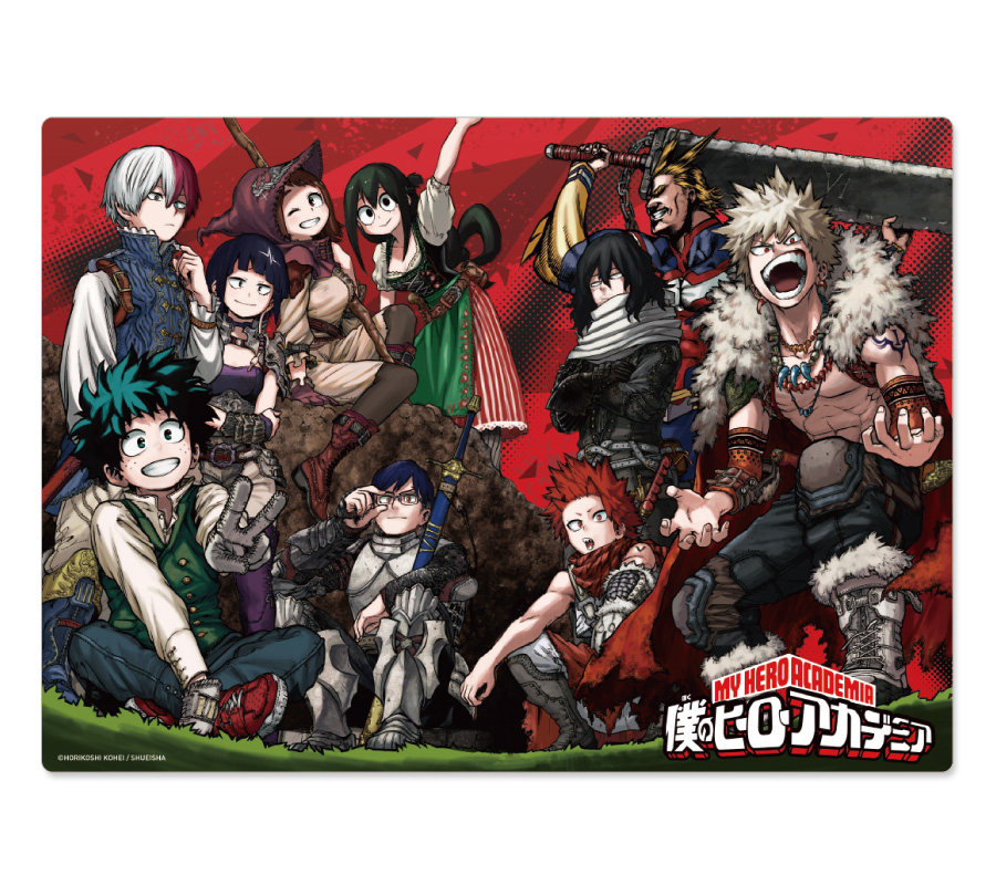 我的英雄学院周边jump Shop 限定js 十杰原画垫板b5 日版现货