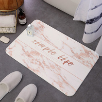 Nordic ins diatom mud floor mat home toilet bathroom quick-drying absorbent non-slip mat natural diatomite foot pad