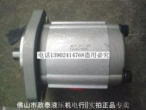 HYDROMAX original Taiwan Xinhong 25MPa high pressure gear pump HGP-3AF19R 23 parallel key two hole type