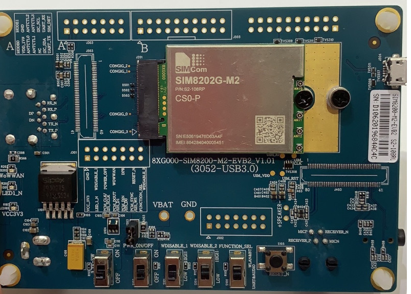 5G module SIM8202G 5G communication module M2 interface small size provides technical data