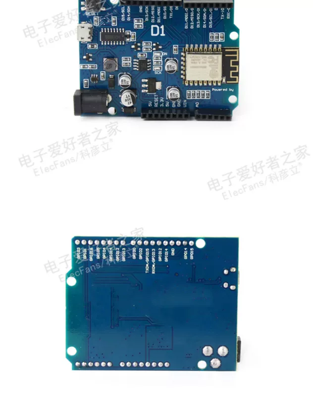 Bảng phát triển D1 WiFi R3 UNO dựa trên mô-đun học lập trình IoT ESP8266 ESP-12F