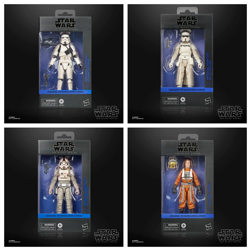 Hasbro Star Wars the Mandalorian Movie 6inch Imperial Stormtrooper Driver Colonel Ward in Stock