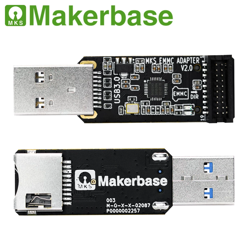 MakerBase MKS EMMC-Adapter V2 USB 3.0 считыватель карт подходит для MKS EMMC