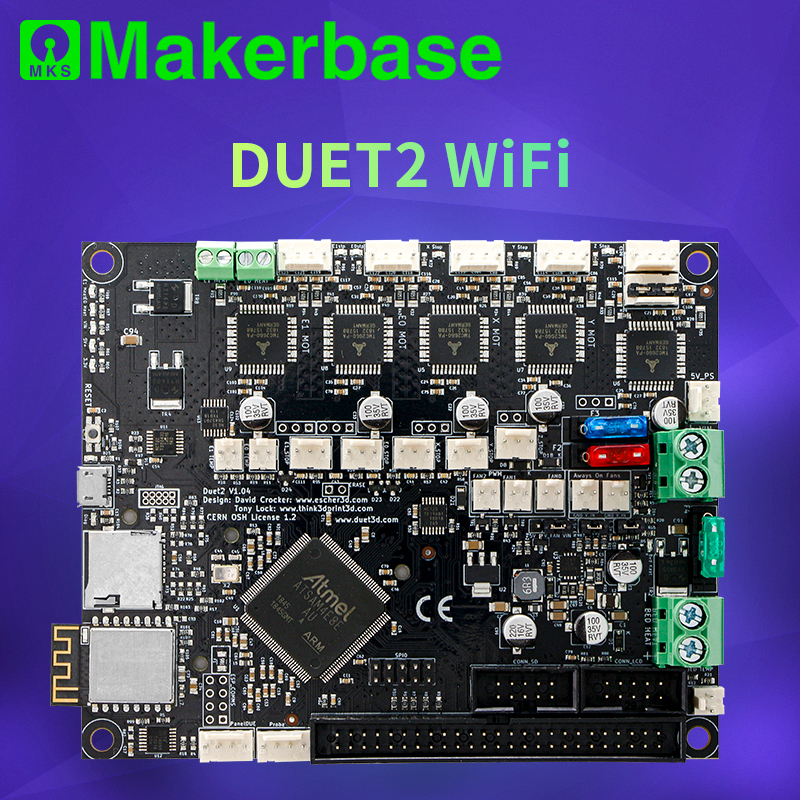 Makerbase MKS Duet2 WiFi 3D Printer Motherboard duex5 4.3 7.0 inch display