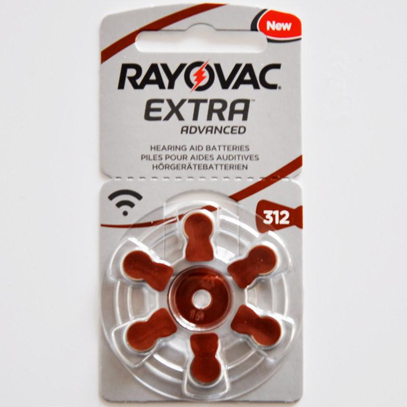 Imported hearing aids battery A312 * zinc air battery PR41 USA REWI RAYOVAC