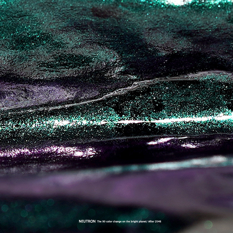 (90 ° Discoloration) Neutron neutron star turn color ink Colored Ink color Star Color Ink Transparent Pen