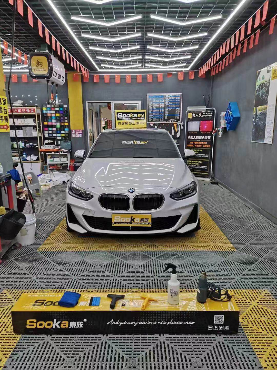 Invisible transparent film Imported TPU car cover protective film Jinan entity professional invisible car cover paint protection