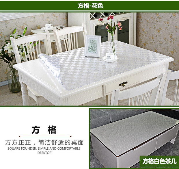 Khăn trải bàn châu Âu Khăn trải bàn bằng vải PVC chống thấm nước chống vảy bàn hình chữ nhật khăn trải bàn hội nghị đẹp