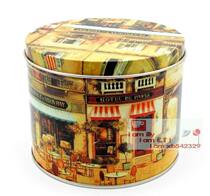 Exquisite coffee cup gift jar refined metal storage tank Coffee Theme 3 hoof iron can Coffee Cup Gift Pack