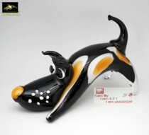 Wonderful glaze glaze ornaments bookcase glaze gifts super dynamic little hound dog puppy colored glaze