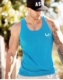 Thể hình áo vest thể thao đáy quần sling chạy rào cản bông cotton thoáng khí từ cơ bắp nam nữ áo ba lỗ tanktop nam