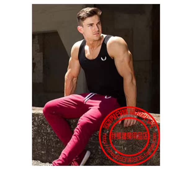 Thể hình áo vest thể thao đáy quần sling chạy rào cản bông cotton thoáng khí từ cơ bắp nam nữ áo 3 lỗ nam