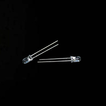 5MM Red Orchid double flash LED Red Orchid dual color self-flashing LED short feet